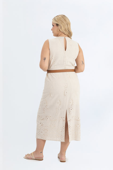 VESTIDO CON CINTURON PARA MUJER 1142661