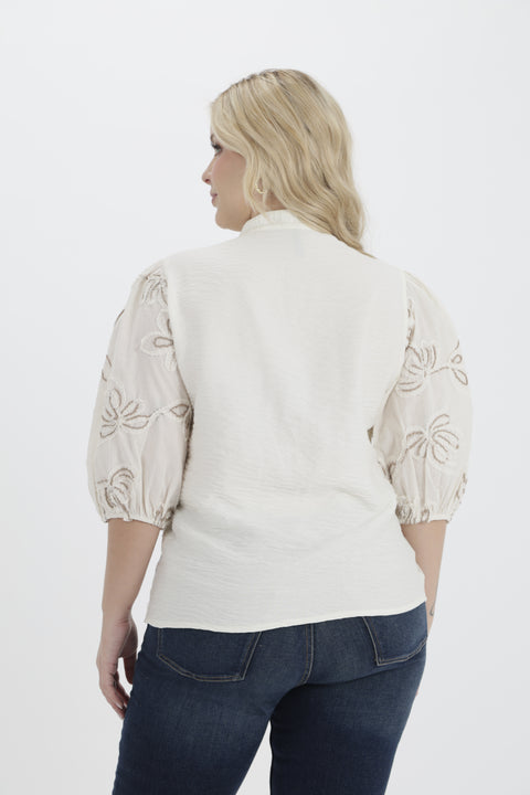 BLUSA MANGA BOMBACHA 1142667