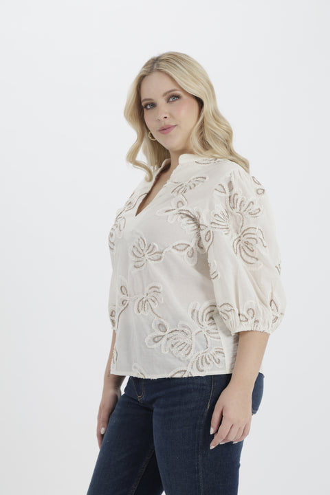 BLUSA MANGA BOMBACHA 1142667