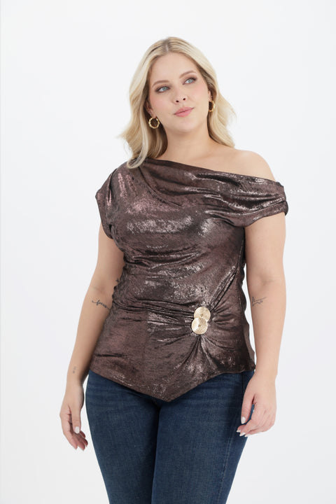 BLUSA DESESTRUCTURADA PARA MUJER 1142675