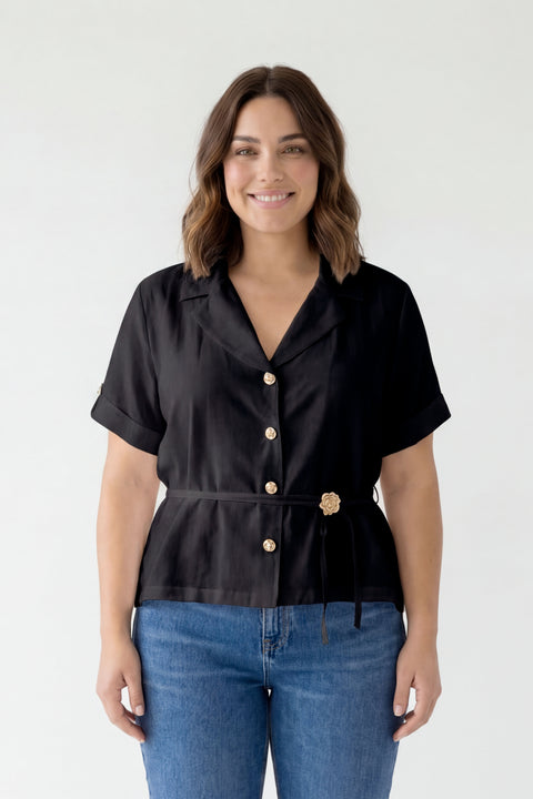 CAMISERA CON CINTURON PARA MUJER 1142678