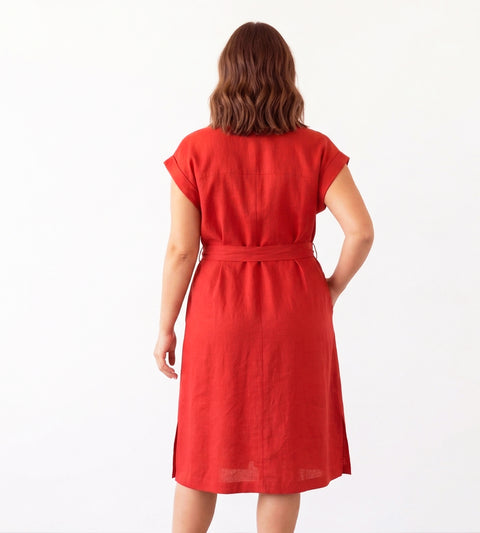VESTIDO CON CINTURON REF 1142770