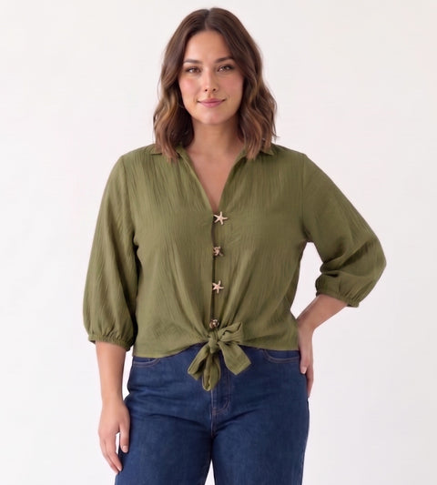 BLUSA DE ANUDAR REF 1142786