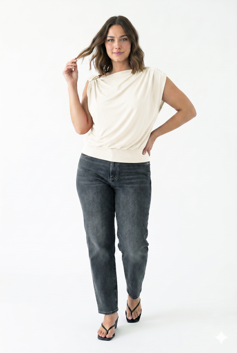 BLUSA HOMBROS RECOGIDOS REF 1142881