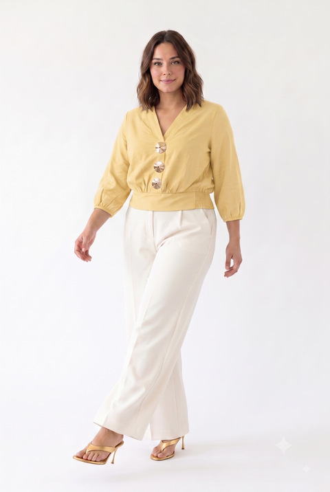 BLUSA PERILLA EN V REF 1142948