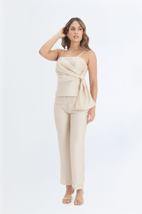 BLUSA NUDO EN FRENTE PARA MUJER 1154075