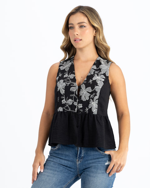 BLUSA PETO BORDADO REF 1183223