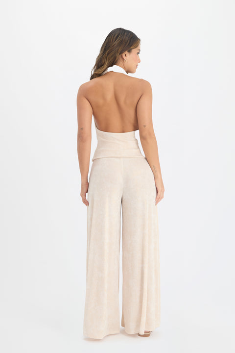 PANTALON PALAZZO PUNTO PARA MUJER 1196390