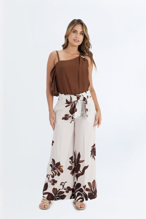 PANTALON ESTAMPADO CENEFA PARA MUJER 1196426