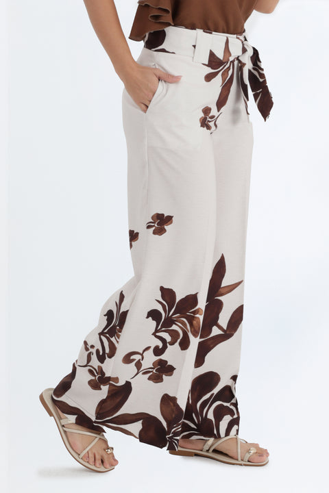 PANTALON ESTAMPADO CENEFA PARA MUJER 1196426