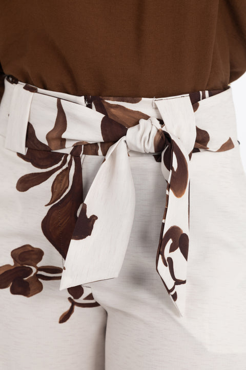 PANTALON ESTAMPADO CENEFA PARA MUJER 1196426