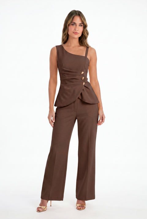 TOP PEPLUM BOTONES REF 1196745