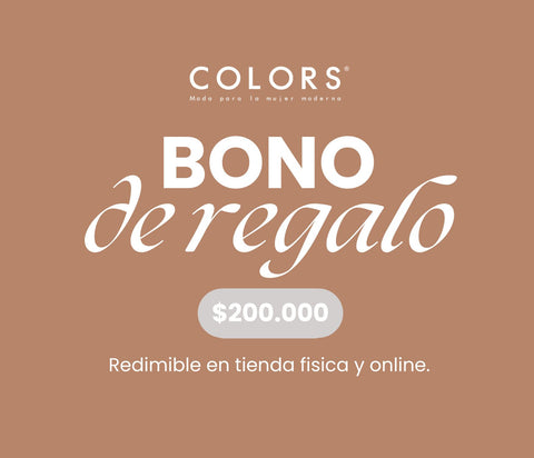 BONO DE REGALO